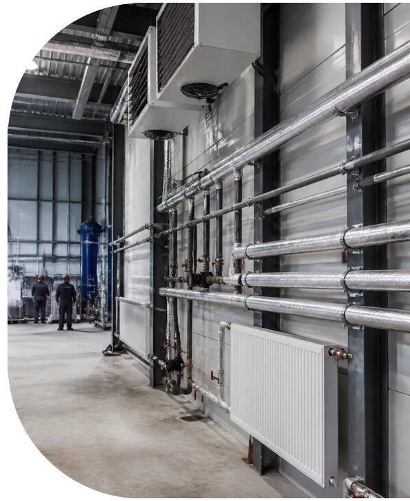 Монтаж отопления на производстве в Норильске от 1558 р. | АПаруса-Нрл